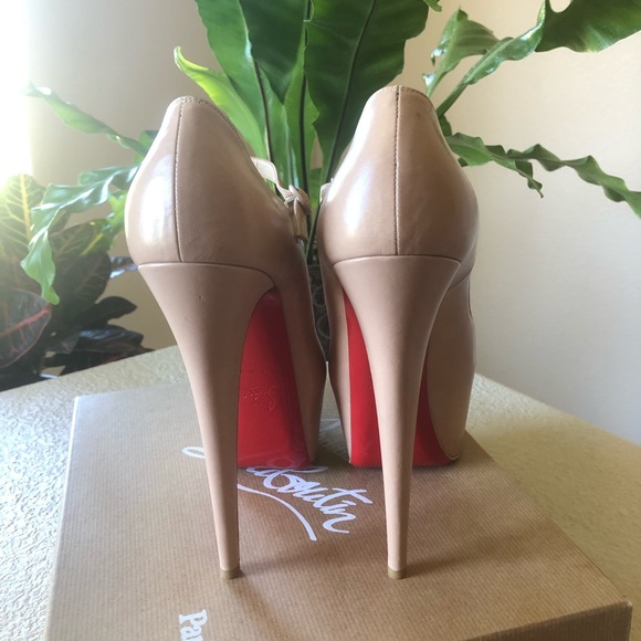 BNIB Christian Louboutin Platform Strap Heel 41.5 - Picture 4 of 4